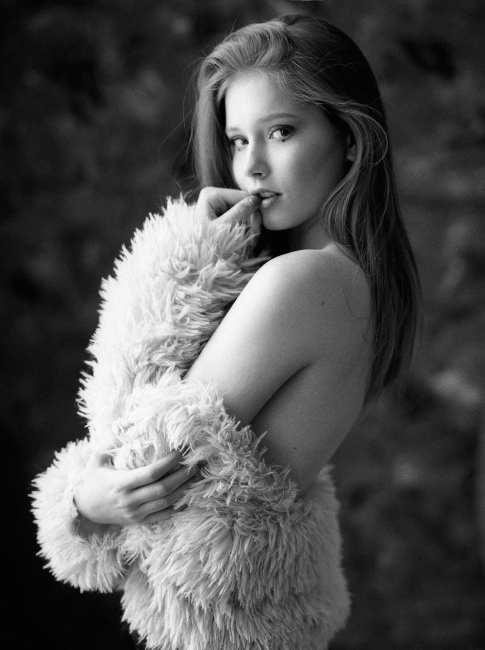 black and white film photography
